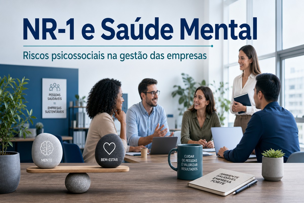 NR-1 e Saúde Mental: por que os riscos psicossociais chegaram à mesa da diretoria